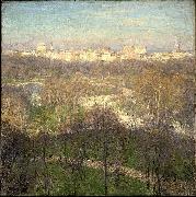 Willard Leroy Metcalf, Early Spring Afternoon Central Park